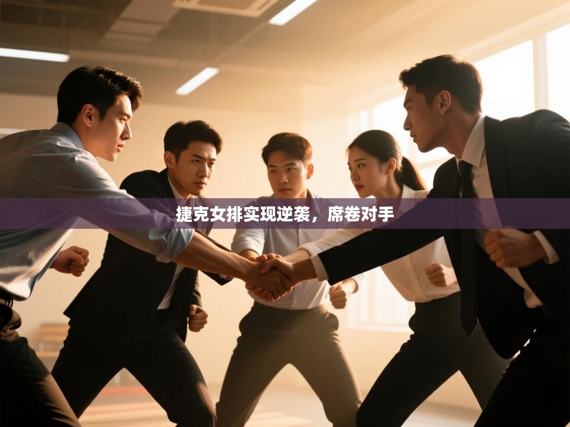 捷克女排实现逆袭，席卷对手  第2张